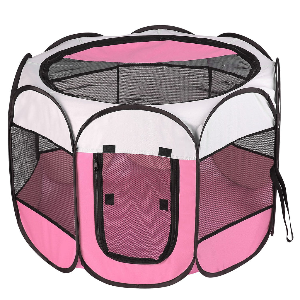 Foldable Pet Tent – Portable Exercise Kennel Pen for Dogs & Cats — Dog Houses | GetPawsy