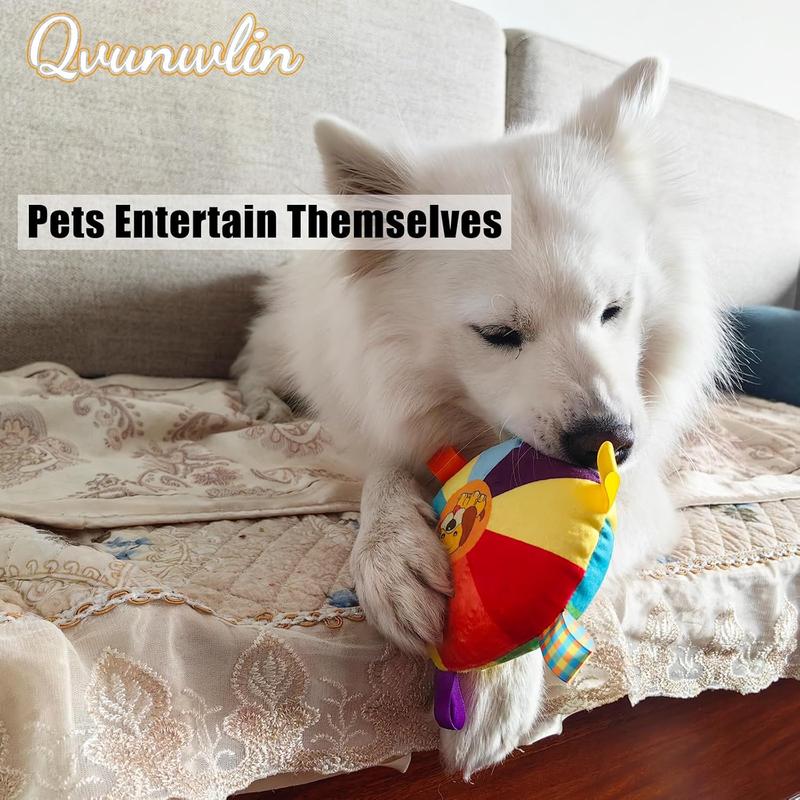 Durable Dog Chew Toy – Plush Flying Disc with Bells for Dogs — Dog Toys | GetPawsy