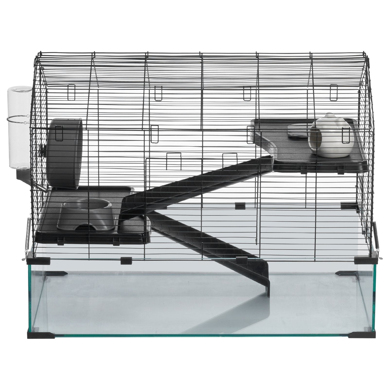Wire Hamster Cage Habitat 29.5in Pet Rodent Gerbil Mice Small Animal House — Hamster Cages | GetPawsy