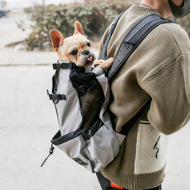 Dog Carrier Backpack – Portable Double Shoulder Travel Bag for Dogs — Dog Travel | GetPawsy